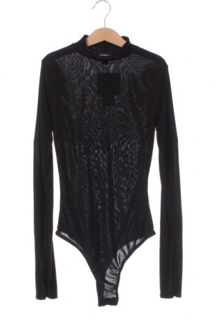 Дамска блуза - боди Boohoo, Размер XS, Цвят Черен, Цена 11,47 лв.