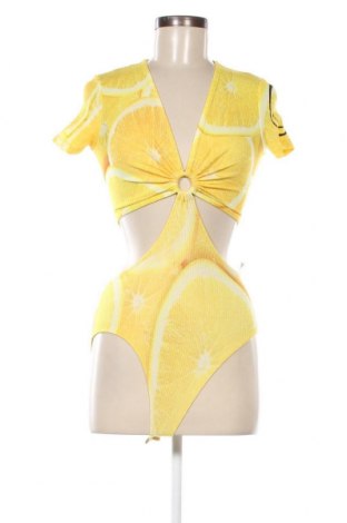 Дамска блуза - боди Desigual, Размер XS, Цвят Жълт, Цена 43,20 лв.