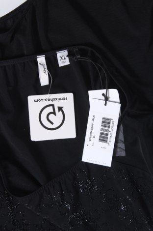 Γυναικεία μπλούζα-Κορμάκι Guess, Μέγεθος XL, Χρώμα Μαύρο, Τιμή 22,27 €