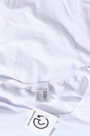 Дамска блуза - боди Vivance, Размер S, Цвят Бял, Цена 7,44 лв.