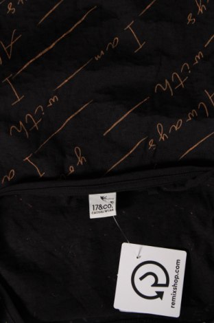 Γυναικεία μπλούζα 17 & Co., Μέγεθος S, Χρώμα Μαύρο, Τιμή 4,80 €