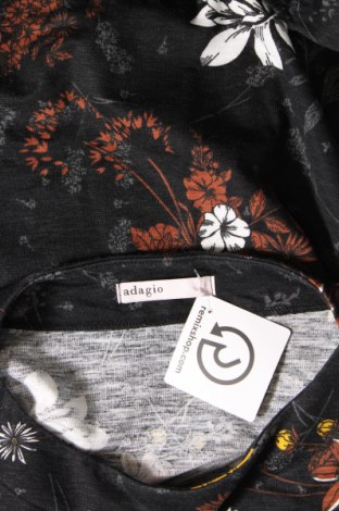 Γυναικεία μπλούζα Adagio, Μέγεθος XL, Χρώμα Μαύρο, Τιμή 11,75 €