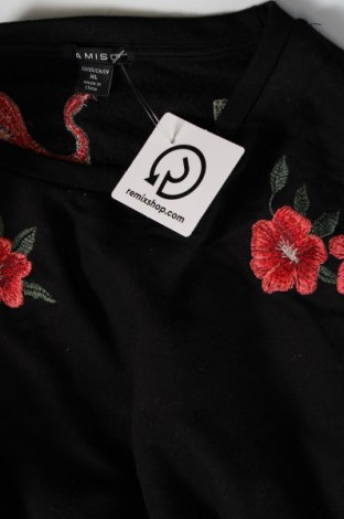 Дамска блуза Amisu, Размер XL, Цвят Черен, Цена 11,40 лв.