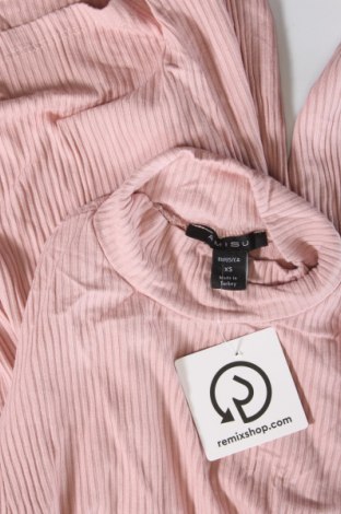 Γυναικεία μπλούζα Amisu, Μέγεθος XS, Χρώμα Ρόζ , Τιμή 4,52 €