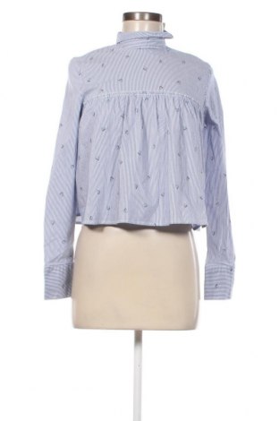 Γυναικεία μπλούζα Bershka, Μέγεθος S, Χρώμα Μπλέ, Τιμή 10,00 €