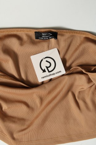 Damen Shirt Bershka, Größe M, Farbe Beige, Preis 2,92 €