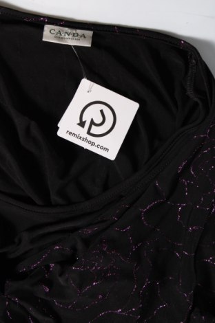 Γυναικεία μπλούζα Canda, Μέγεθος XL, Χρώμα Μαύρο, Τιμή 4,35 €