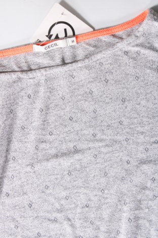 Γυναικεία μπλούζα Cecil, Μέγεθος M, Χρώμα Γκρί, Τιμή 4,21 €