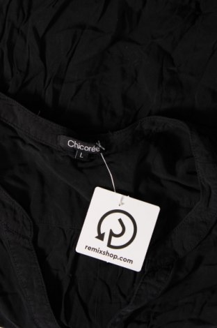 Γυναικεία μπλούζα Chicoree, Μέγεθος L, Χρώμα Μαύρο, Τιμή 4,60 €