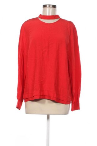 Γυναικεία μπλούζα Comma,, Μέγεθος XL, Χρώμα Κόκκινο, Τιμή 16,71 €