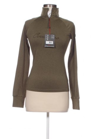 Дамска блуза Covalliero, Размер XS, Цвят Зелен, Цена 77,00 лв.
