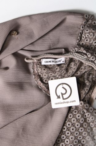 Дамска блуза Creme Fraiche, Размер M, Цвят Кафяв, Цена 5,10 лв.
