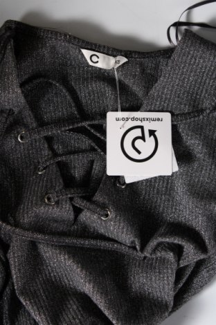 Γυναικεία μπλούζα Cubus, Μέγεθος XS, Χρώμα Ασημί, Τιμή 11,75 €