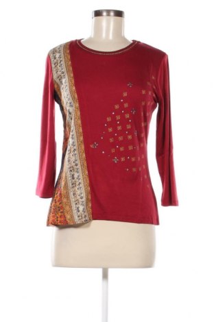 Дамска блуза Desigual, Размер M, Цвят Червен, Цена 91,80 лв.