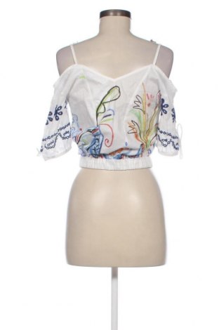 Дамска блуза Desigual, Размер S, Цвят Бял, Цена 108,00 лв.