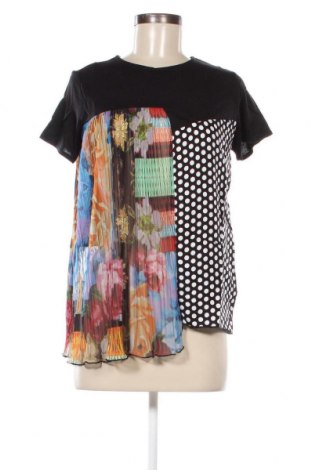 Дамска блуза Desigual by Christian Lacroix, Размер S, Цвят Черен, Цена 72,45 лв.