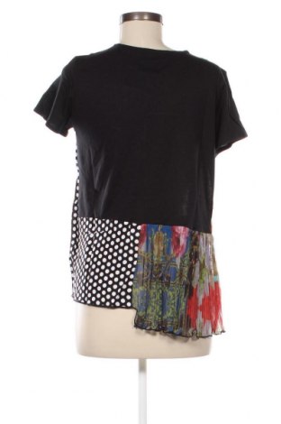 Дамска блуза Desigual by Christian Lacroix, Размер S, Цвят Черен, Цена 72,45 лв.