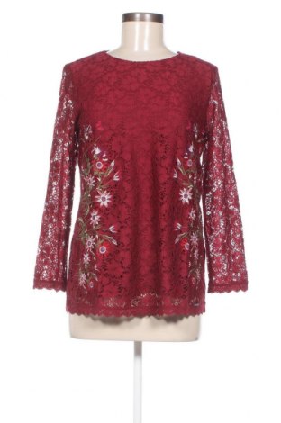 Дамска блуза Desigual, Размер L, Цвят Червен, Цена 54,00 лв.