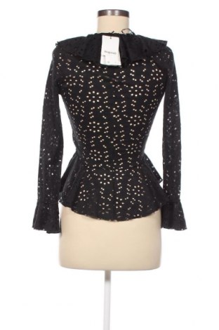 Дамска блуза Desigual, Размер S, Цвят Черен, Цена 43,20 лв.