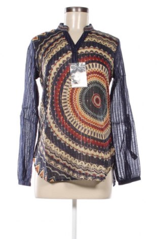 Дамска блуза Desigual, Размер S, Цвят Многоцветен, Цена 43,20 лв.