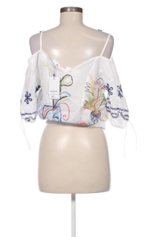 Дамска блуза Desigual, Размер L, Цвят Бял, Цена 108,00 лв.