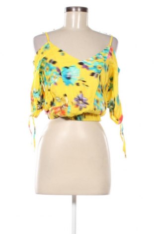 Дамска блуза Desigual, Размер S, Цвят Жълт, Цена 108,00 лв.