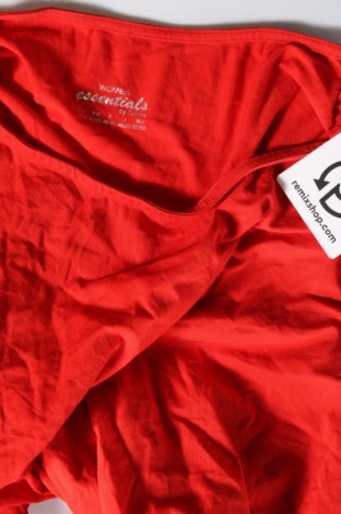 Damen Shirt Essentials by Tchibo, Größe XL, Farbe Rot, Preis 13,22 €