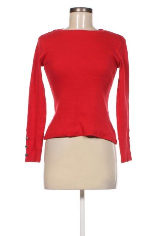 Дамска блуза Euro Moda, Размер M, Цвят Червен, Цена 3,61 лв.