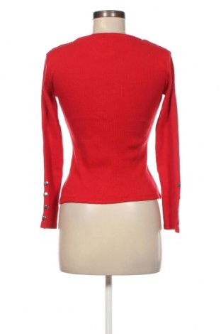 Дамска блуза Euro Moda, Размер M, Цвят Червен, Цена 3,61 лв.