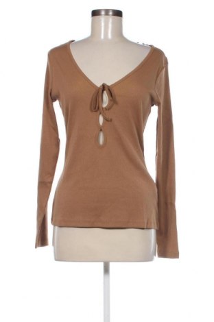 Дамска блуза Even&Odd, Размер L, Цвят Кафяв, Цена 13,95 лв.