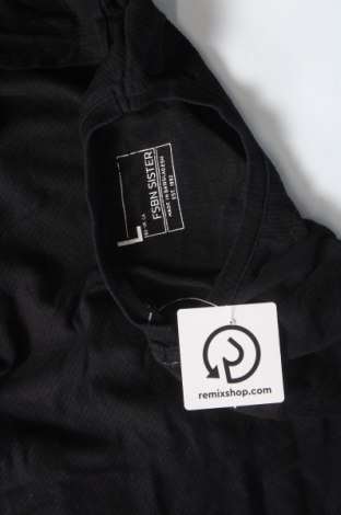 Дамска блуза FSBN Sister, Размер L, Цвят Черен, Цена 3,99 лв.