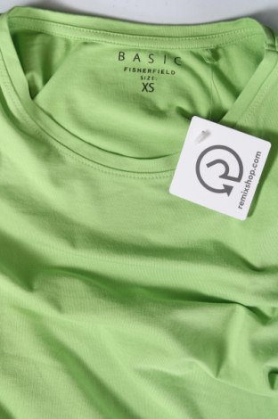 Γυναικεία μπλούζα Fisherfield, Μέγεθος XS, Χρώμα Πράσινο, Τιμή 3,85 €