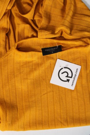Γυναικεία μπλούζα Free Quent, Μέγεθος S, Χρώμα Κίτρινο, Τιμή 3,15 €
