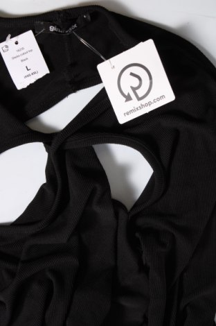 Γυναικεία μπλούζα Gina Tricot, Μέγεθος L, Χρώμα Μαύρο, Τιμή 5,69 €