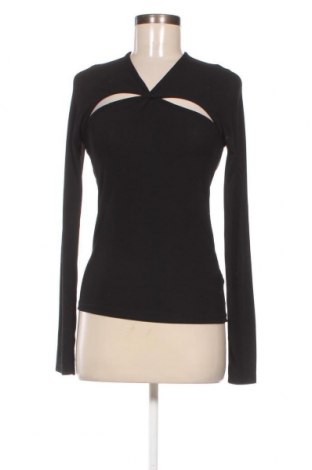 Γυναικεία μπλούζα Gina Tricot, Μέγεθος L, Χρώμα Μαύρο, Τιμή 5,69 €