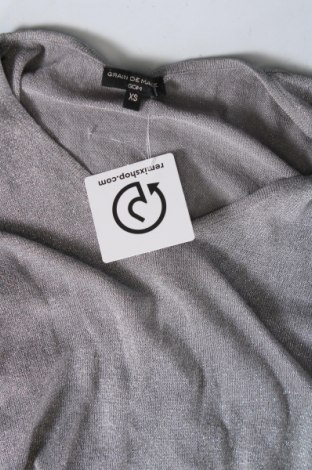 Γυναικεία μπλούζα Grain De Malice, Μέγεθος XS, Χρώμα Γκρί, Τιμή 15,85 €