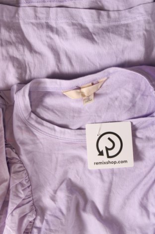 Damen Shirt H&M, Größe M, Farbe Lila, Preis 18,47 €