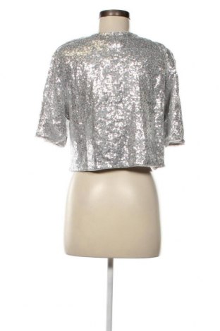 Γυναικεία μπλούζα H&M, Μέγεθος M, Χρώμα Ασημί, Τιμή 9,72 €