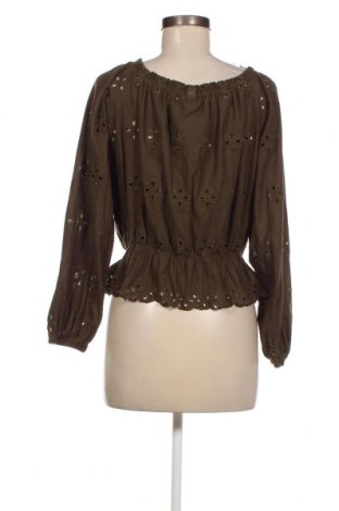 Дамска блуза H&M, Размер L, Цвят Зелен, Цена 19,30 лв.