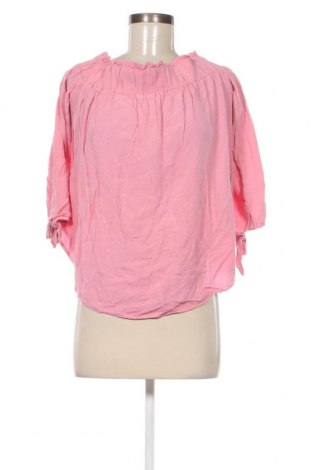Дамска блуза H&M, Размер L, Цвят Розов, Цена 8,47 лв.