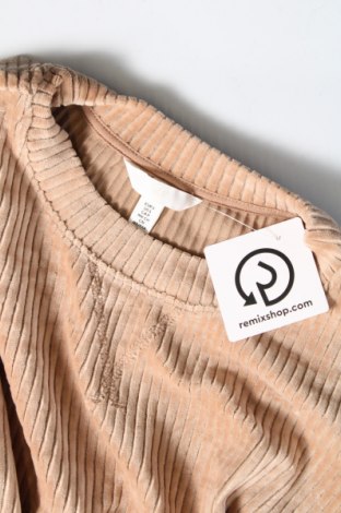 Γυναικεία μπλούζα H&M, Μέγεθος S, Χρώμα  Μπέζ, Τιμή 4,00 €