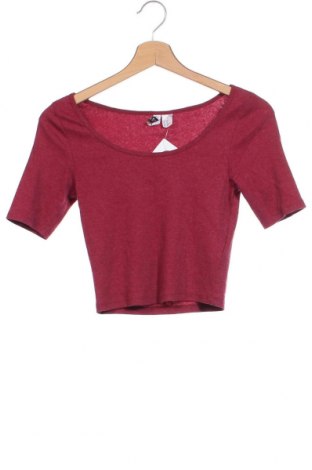 Γυναικεία μπλούζα H&M Divided, Μέγεθος XS, Χρώμα Κόκκινο, Τιμή 5,83 €