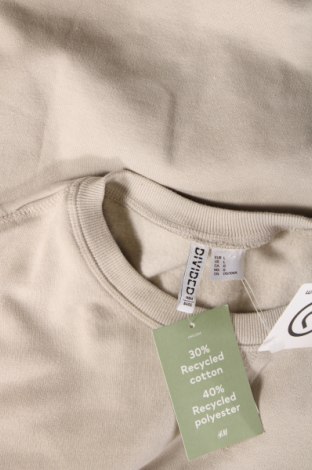 Damen Shirt H&M Divided, Größe L, Farbe Grau, Preis 6,49 €