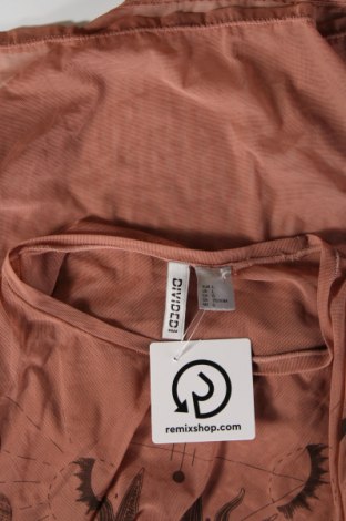 Damen Shirt H&M Divided, Größe L, Farbe Beige, Preis € 4,63