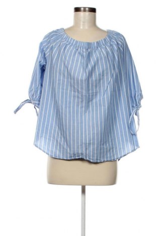 Дамска блуза H&M L.O.G.G., Размер L, Цвят Син, Цена 8,47 лв.