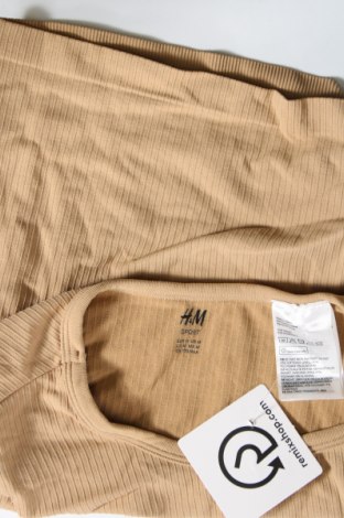 Bluză de femei H&M Sport, Mărime M, Culoare Bej, Preț 75,66 Lei