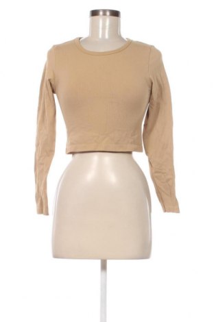 Дамска блуза H&M Sport, Размер M, Цвят Бежов, Цена 10,35 лв.