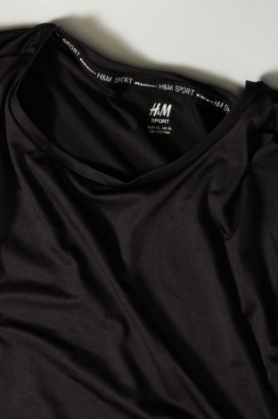 Γυναικεία μπλούζα H&M Sport, Μέγεθος XL, Χρώμα Μαύρο, Τιμή 2,23 €