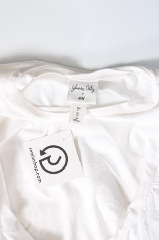 Damen Shirt H&M x Johanna Ortiz, Größe XS, Farbe Weiß, Preis 11,71 €