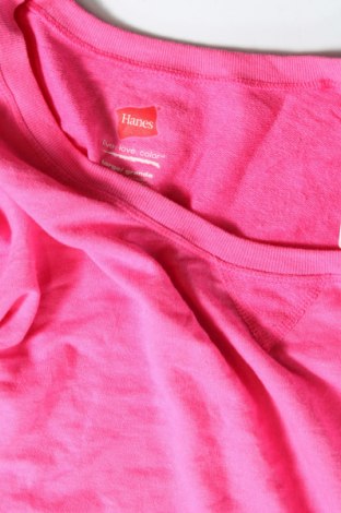 Damen Shirt Hanes, Größe L, Farbe Rosa, Preis 13,22 €